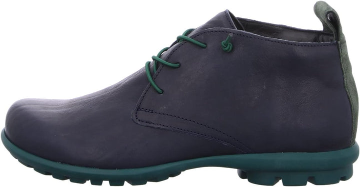 Think! Herren Kong_3-000144 Nachhaltige, Leder Gefütterte Stiefelette 41.5 EU 8010 Navy Kombi, 41.5