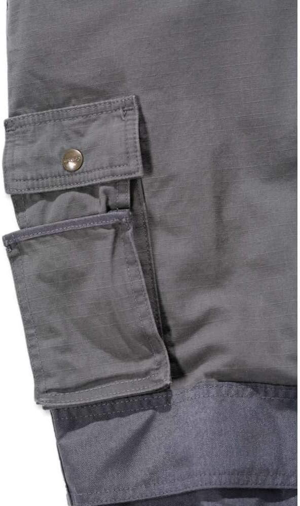 Carhartt Mens Multi Pocket Ripstop Hose 28W / 28L Kiesel, 28W / 28L Kiesel