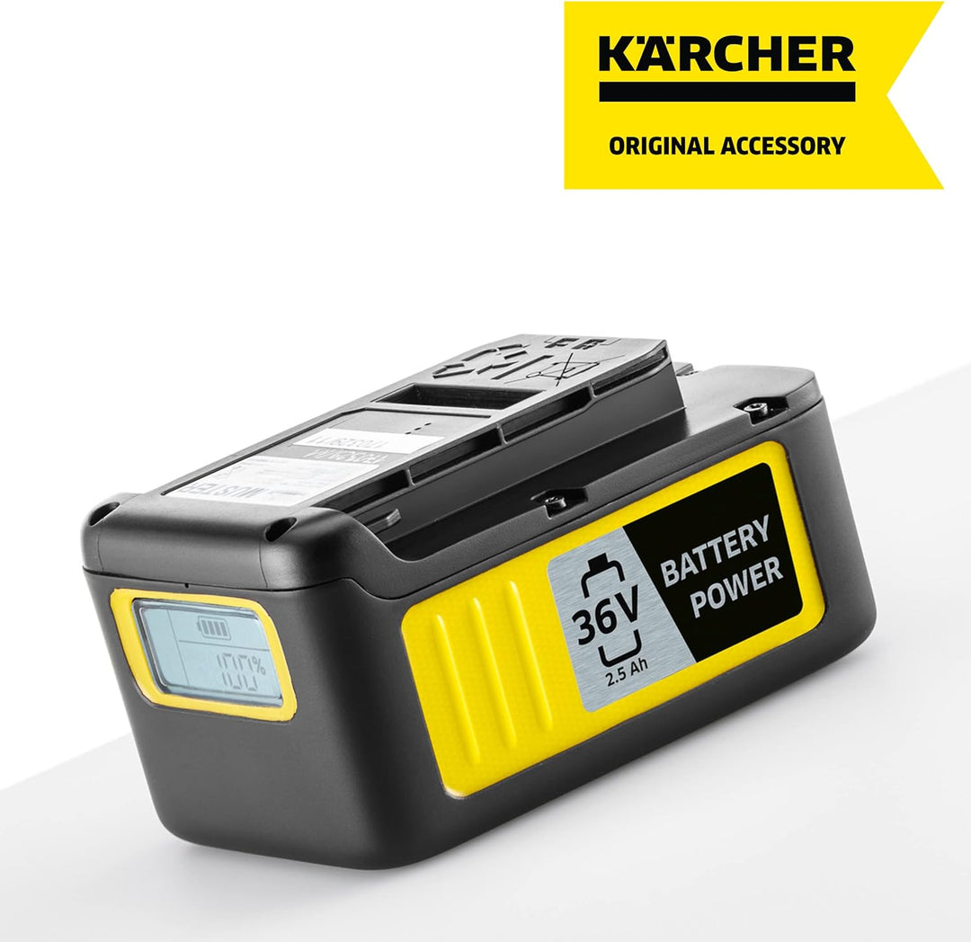 Kärcher 36 Volt/2,5 Ah Akkuleistung für Batteriebetriebene Plattformgeräte 36 V/2,5 Ah ohne Ladegerä