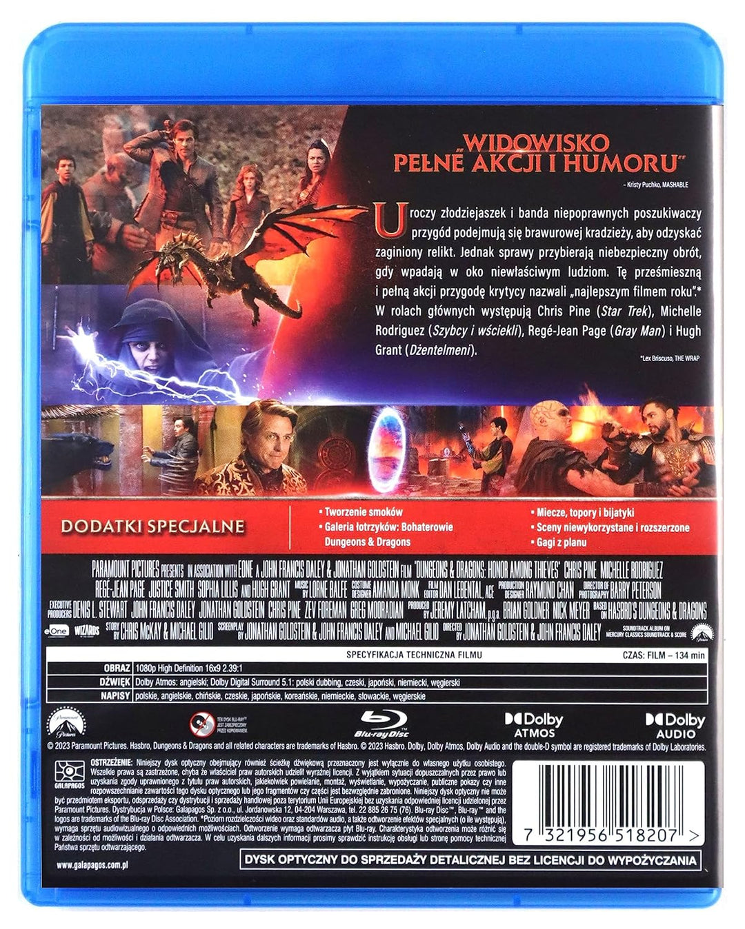 Dungeons & Dragons: Ehre unter Dieben [Blu-Ray] [Region B] (Deutsche Sprache. Deutsche Untertitel),