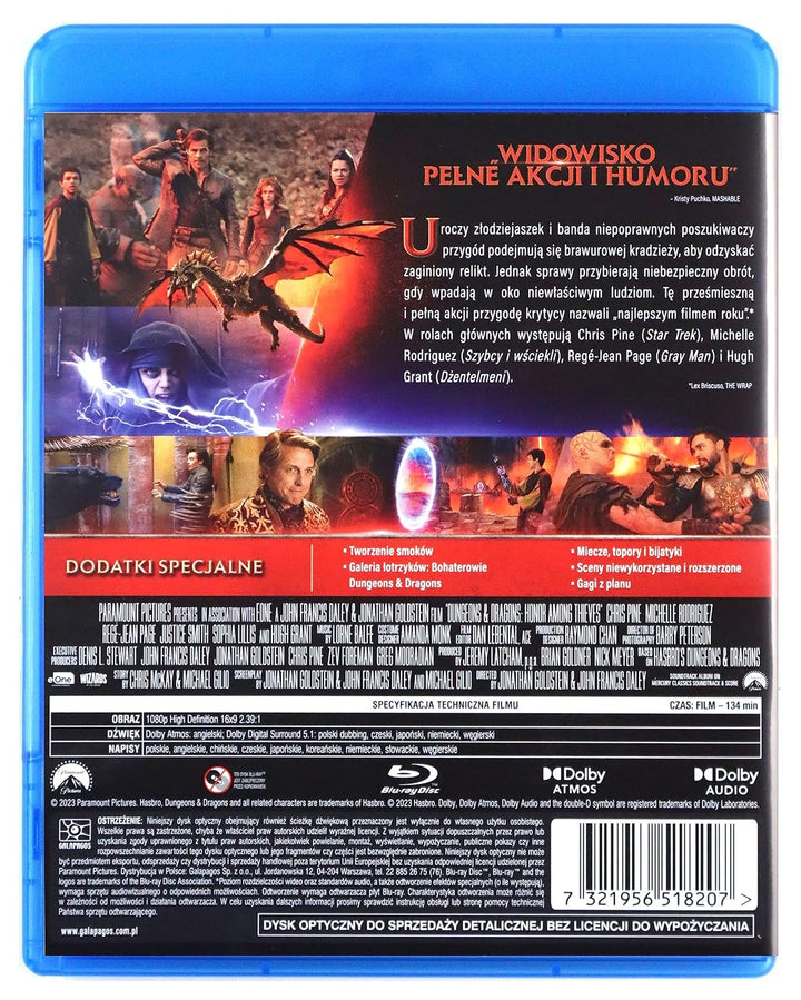 Dungeons & Dragons: Ehre unter Dieben [Blu-Ray] [Region B] (Deutsche Sprache. Deutsche Untertitel),