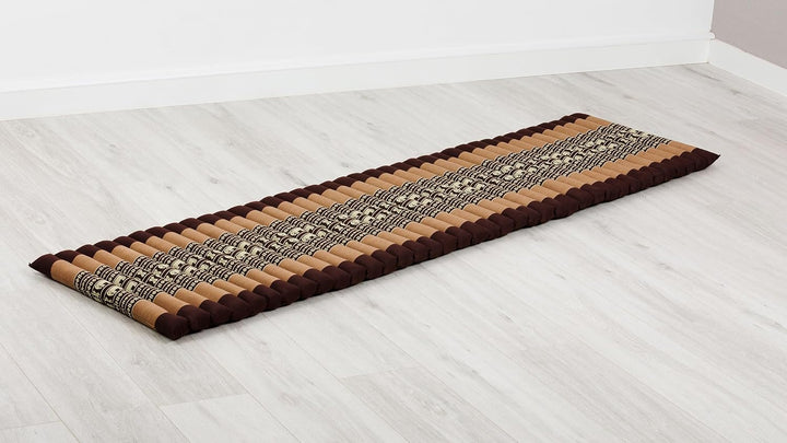 livasia Rollmatte Rollmatratze S schmal - 200x50x4,5cm - Gästebett Gästematratze 1 Person mit Muster