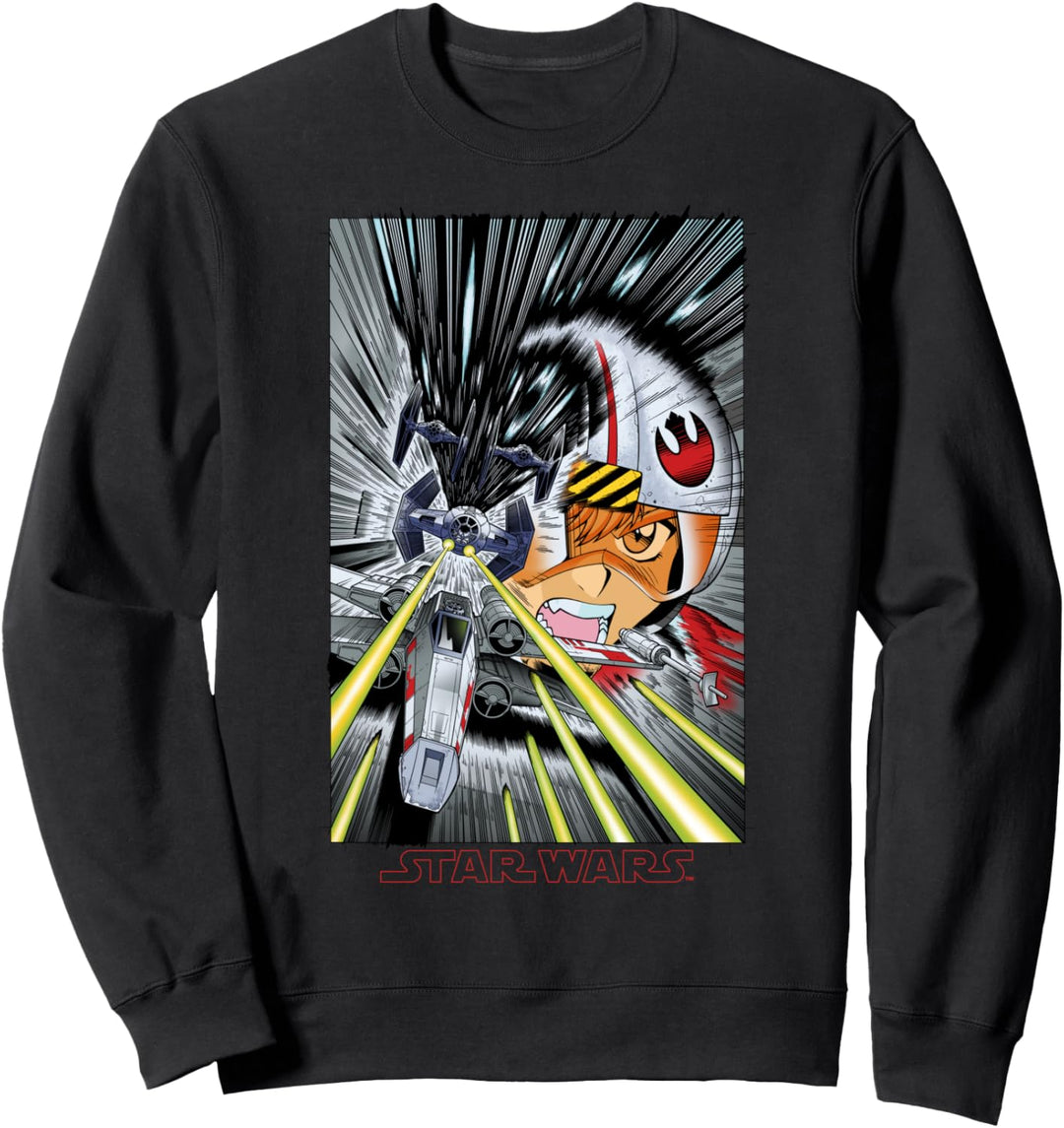 Star Wars Starship Pilot Anime Art Sweatshirt