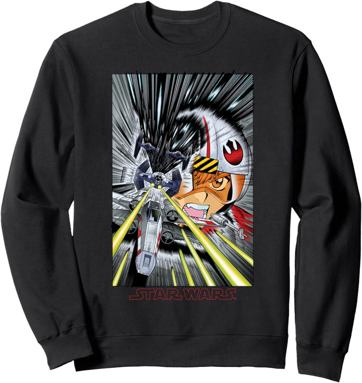 Star Wars Starship Pilot Anime Art Sweatshirt