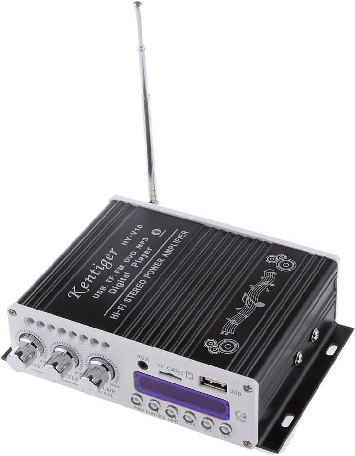 DollaTek Mini Bluetooth Hallo-Fi-Stereo-Audio-AMP Verstärker Bass Booster MP4 12V Unterstützung FM /