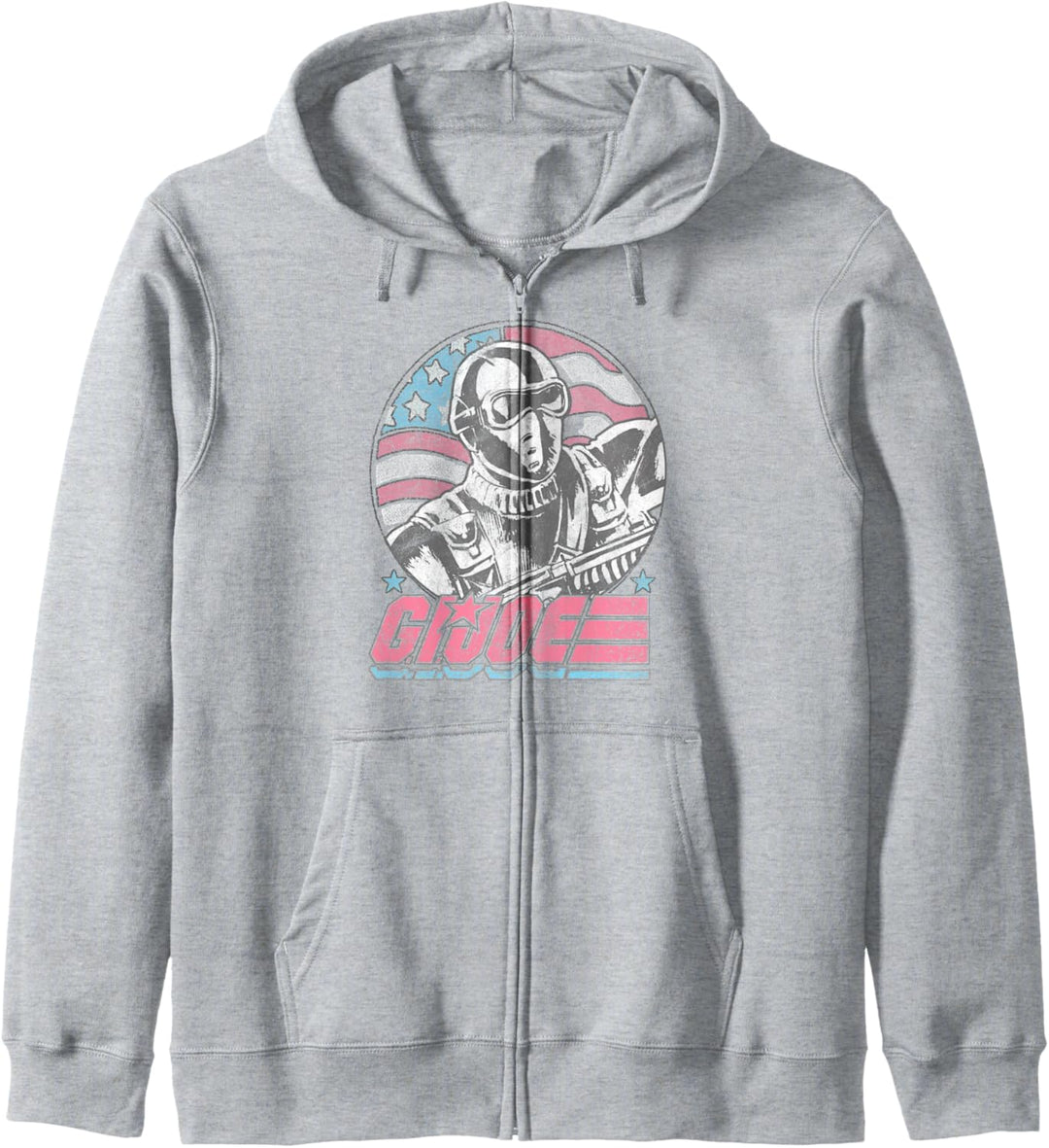 G.I. Joe Fourth Of July Snake Eyes Circle Portrait Kapuzenjacke