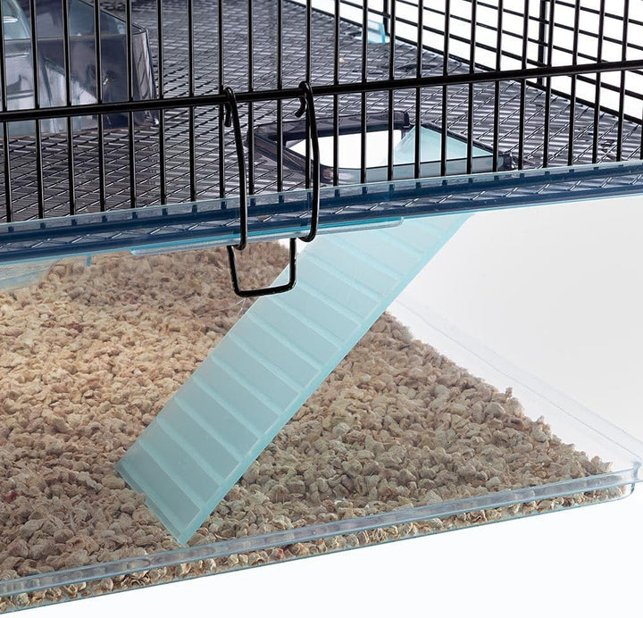 Ferplast Hamsterkäfig, FAVOLA Nagerkäfig, Kleintierkäfig, Hamsterzubehör inklusive, 60 x 37 x h 30 c