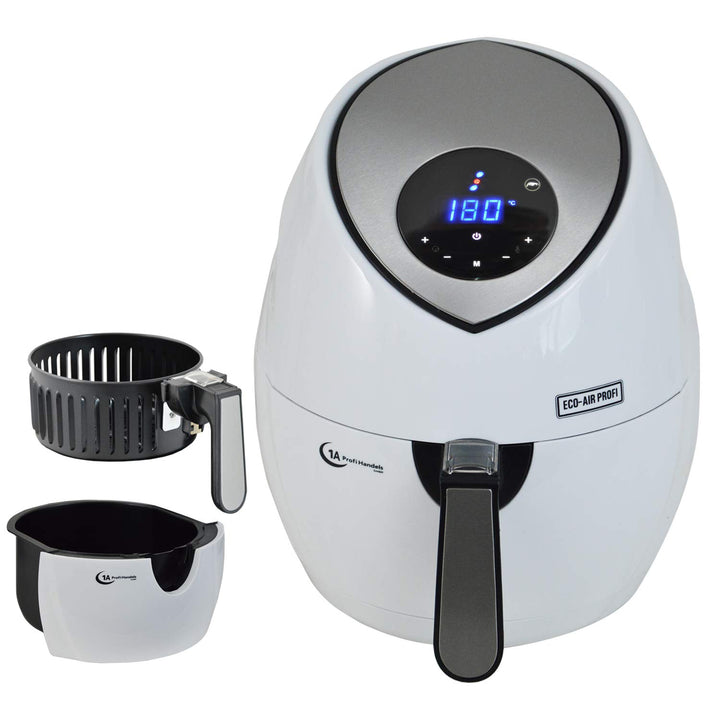 FRITTEUSE OHNE FETT HEISSLUFT-FRITTEUSE DIGITAL MULTI FRITTEUSE HEISSLUFT ECO-AIR-PROFI DC-1400W-1 w