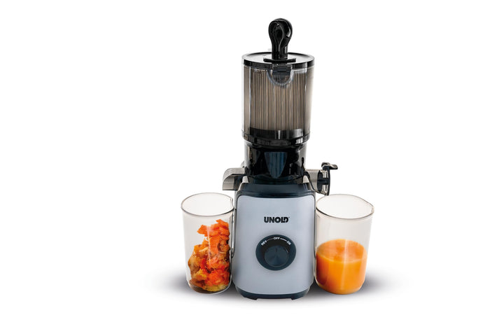 Unold 78275 Slow Juicer Sam, Entsafter mit grossem Einfüllschacht und 300W Motor für Obst, Gemüse, S