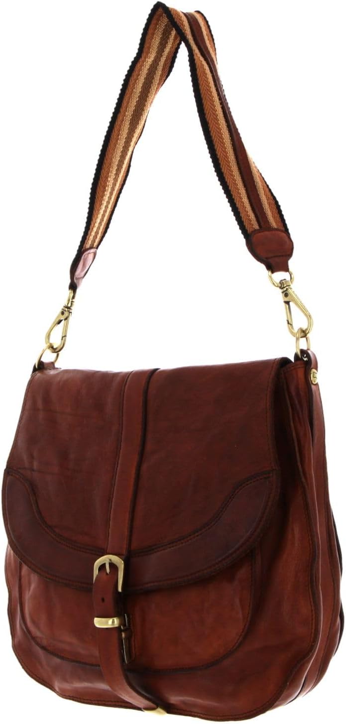 Campomaggi Schultertasche Leder 29 cm