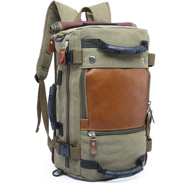 KAKA Rucksack Reisen, Handgepäck reiserucksack Herren Durable Convertible Duffle Bag Fit für 15,6 Zo
