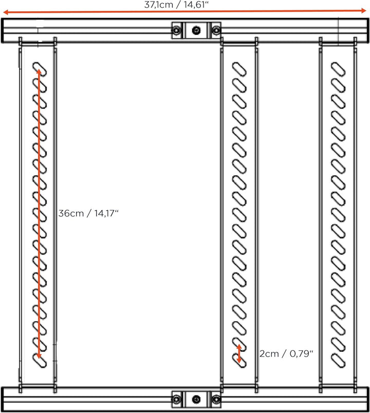 celexon Beamer-Deckenlift PL300 - ausfahrbar bis 18,5'' - bis 33lbs - Projektorhöhe bis 5,5'' - auch