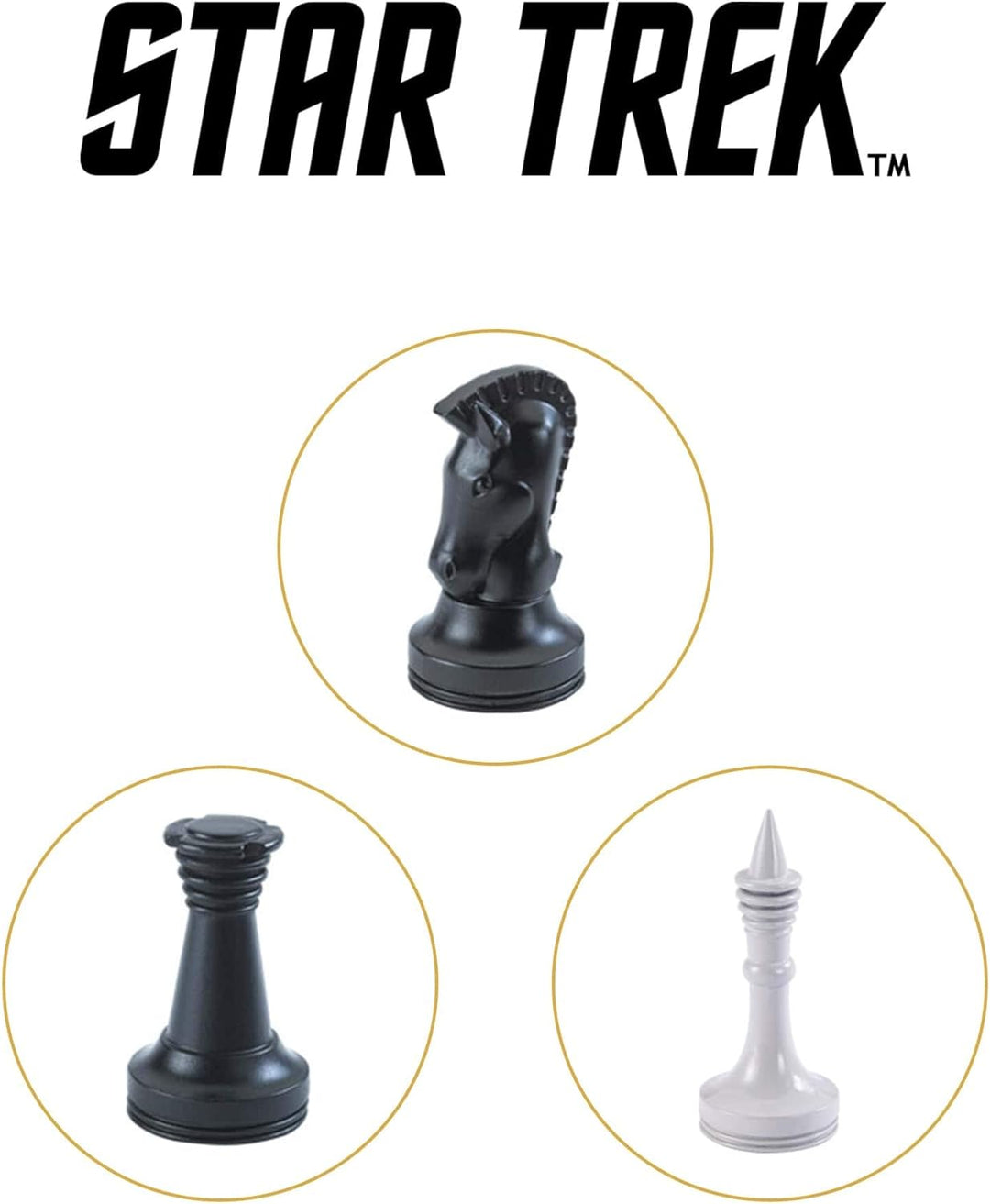 Star Trek The Noble Collection Tri Dimensional Chess Set