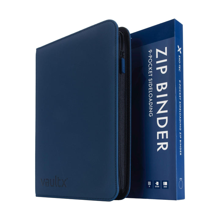 Vault X Premium eXo-Tec Zip Heftmappe - 9 Fächer Sammelkarten Trading Cards Mappe - 360 Fächer mit S