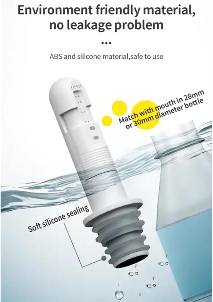 Portable Bidet, Reise Bidet, 3pcs Tragbares Bidet Handbrause für Toilette Outdoor, Camping Flasche S