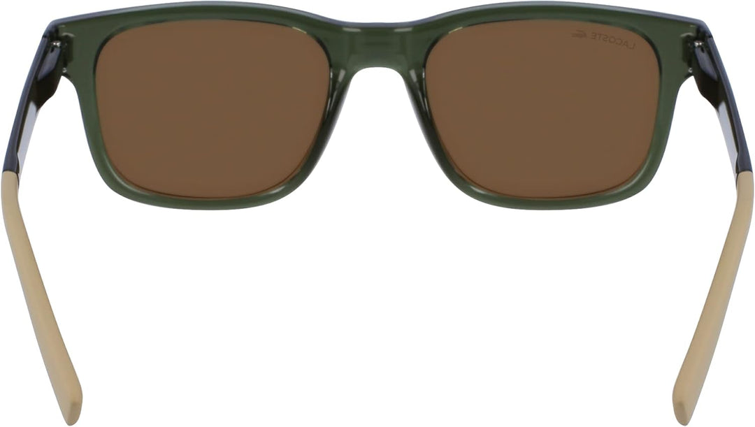 Lacoste Jungen Sonnenbrille Einheitsgrösse Khaki, Einheitsgrösse Khaki