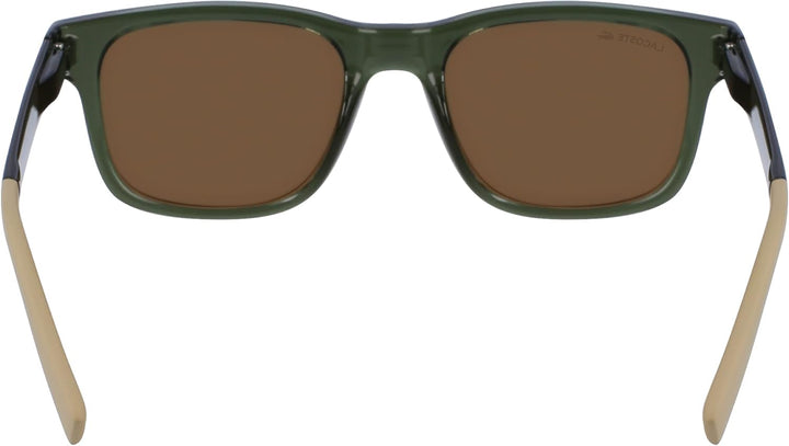 Lacoste Jungen Sonnenbrille Einheitsgrösse Khaki, Einheitsgrösse Khaki