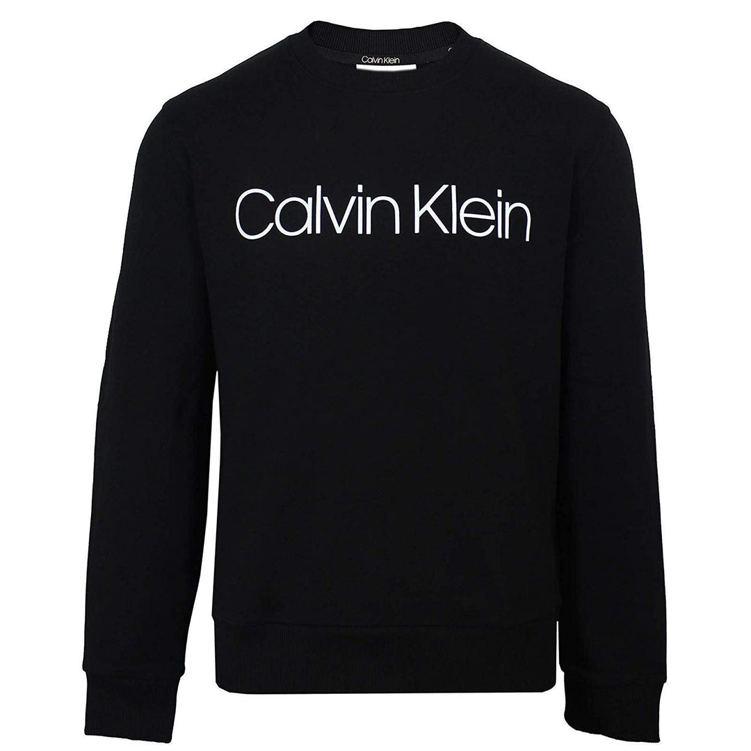 Calvin Klein COTTON LOGO SWEATSHIRT, schwarz(black), Gr. XL