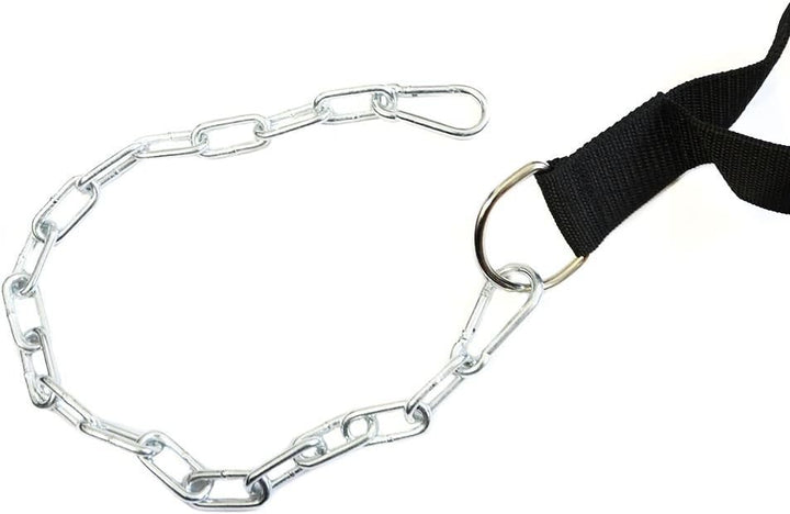 HemeraPhit Gewichtete Klimmzug Dips Gürtel Kette Doppel D Ring Gewichtheben Rückengurte Home Gym Zub