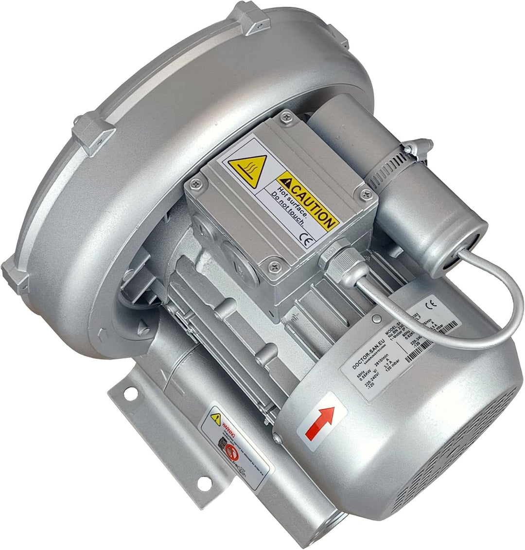 Seitenkanalverdichter Seitenkanalgebläse Gasringverdichter Seitenkanalturbine Vakuumpumpe 0,2kW - 1,