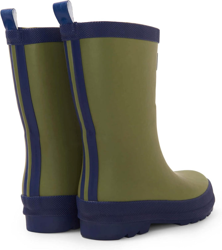 Hatley Unisex Baby Regenstiefel Classic Wellington Rain Boot 20 EU Grün, 20 EU Grün