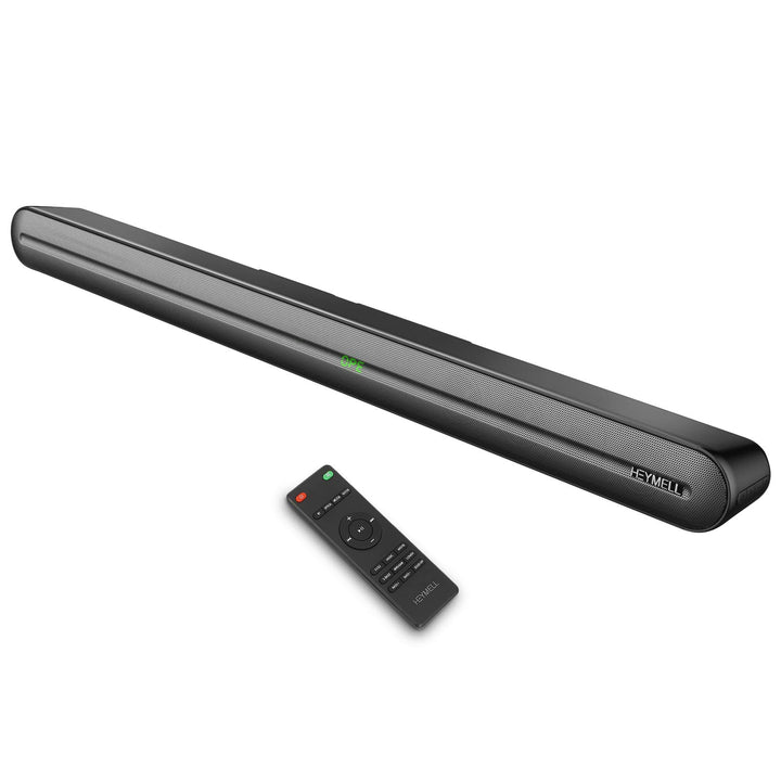 Heymell Soundbar 2.1 150W Soundbar für TV Geräte, 6X Lautsprecher TV Soundbar Dialog-Verbesserer, kl