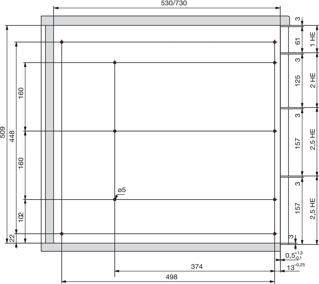 HETTICH 9078571 Systema Top 2000 Schnellmontage-Set SIL System mit Vollauszug für Schreibtisch-Rollc