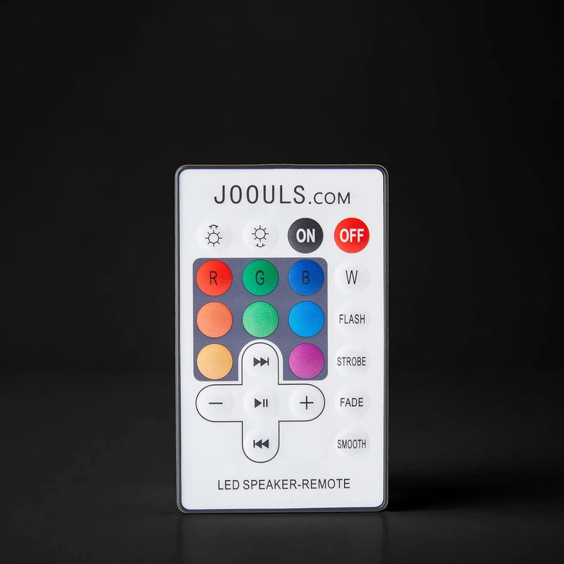 The JOOULY 50 Limited - Bluetooth Lautsprecher, Getränkekühler, Weinkühler mit 9 Licht Farben, mit A