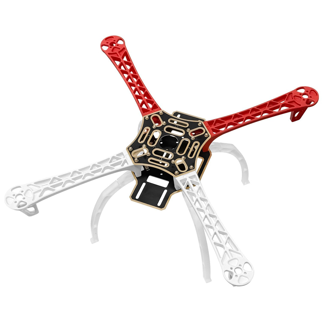 HAWK'S WORK F450 Drohnenrahmen, 450mm Radstand Quadcopter Frame Kit mit Landekufen (Standard), Stand