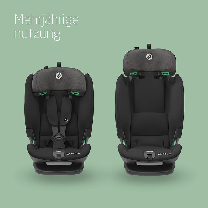 Maxi-Cosi Titan Plus i-Size, mitwachsender Kinderautositz, 15 Monat-12 Jahre (76-150 cm), G-CELL-Sei