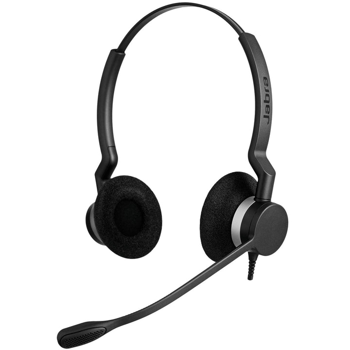 Jabra 2389-820-109 Stereo Wideband Headset 'BIZ 2300' Schwarz Quick Disconnect - Wideband Unified Co