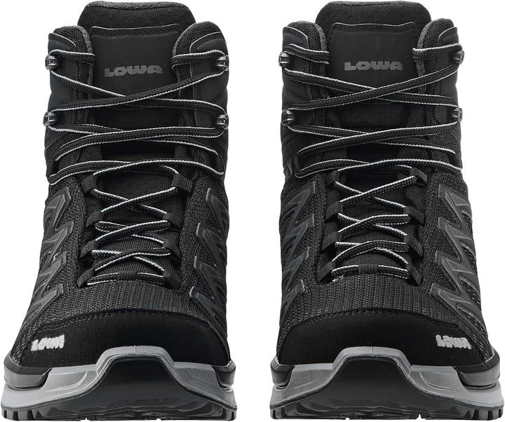 LOWA Stiefel mittel INNOX PRO GTX MID [2024] 46.5 EU Blau Grau, 46.5 EU Blau Grau