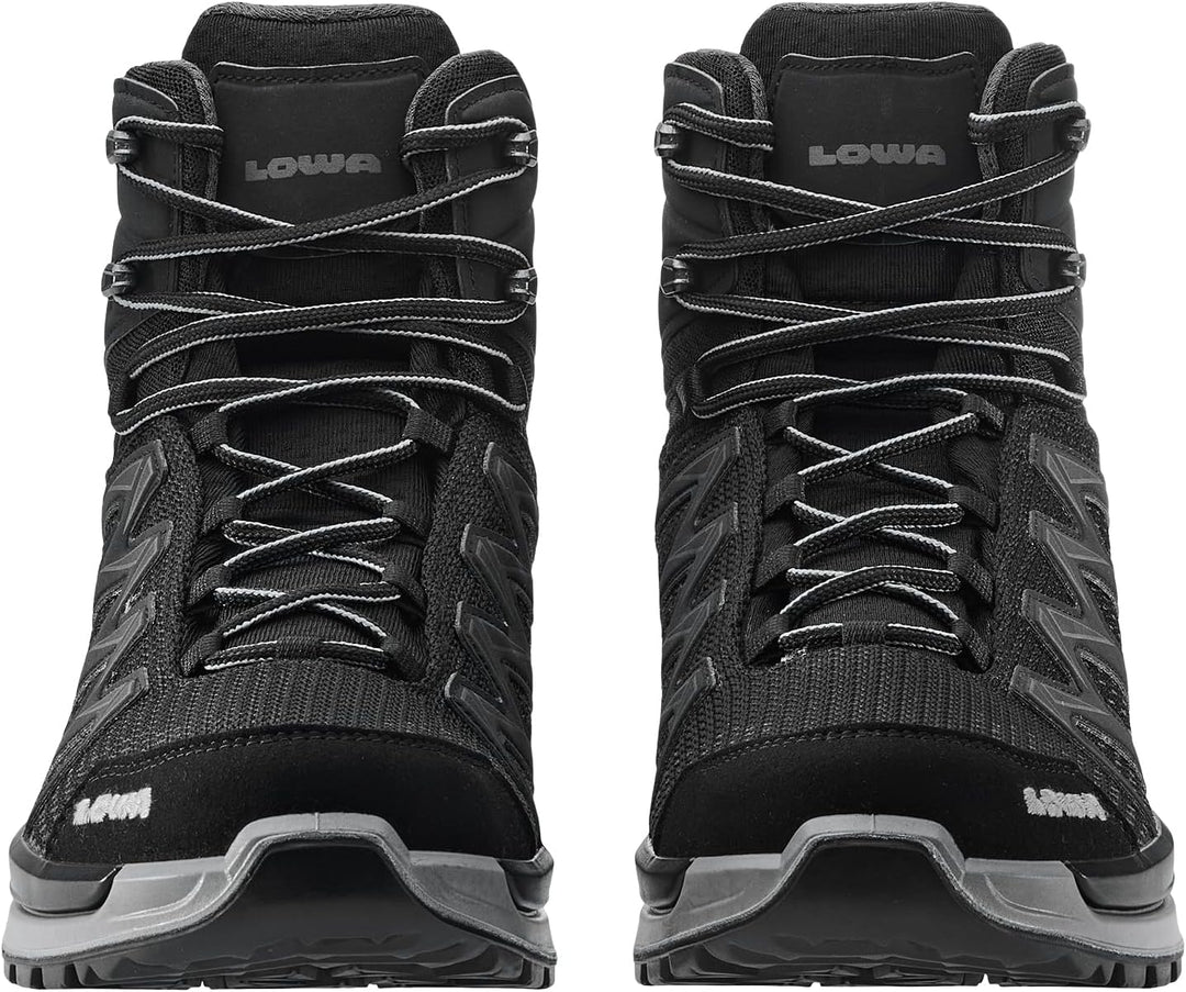 LOWA Stiefel mittel INNOX PRO GTX MID [2024] 42 EU Schwarz Limone, 42 EU Schwarz Limone