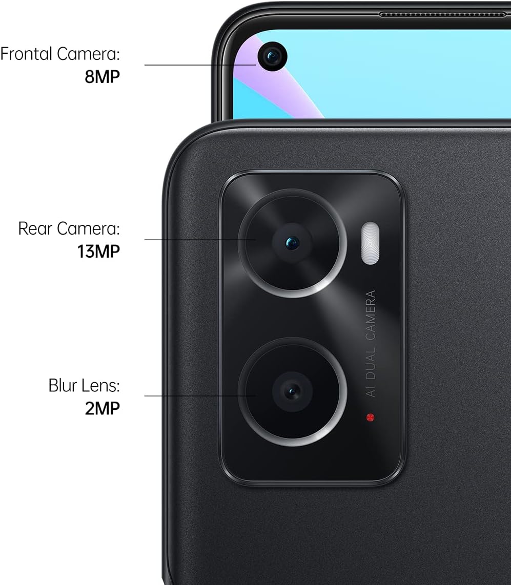 OPPO A76 Smartphone, Qualcomm Snapdragon 680, 90Hz-Bildschirm, 13MP+2MP Rückkamera, 8MP Frontkamera,