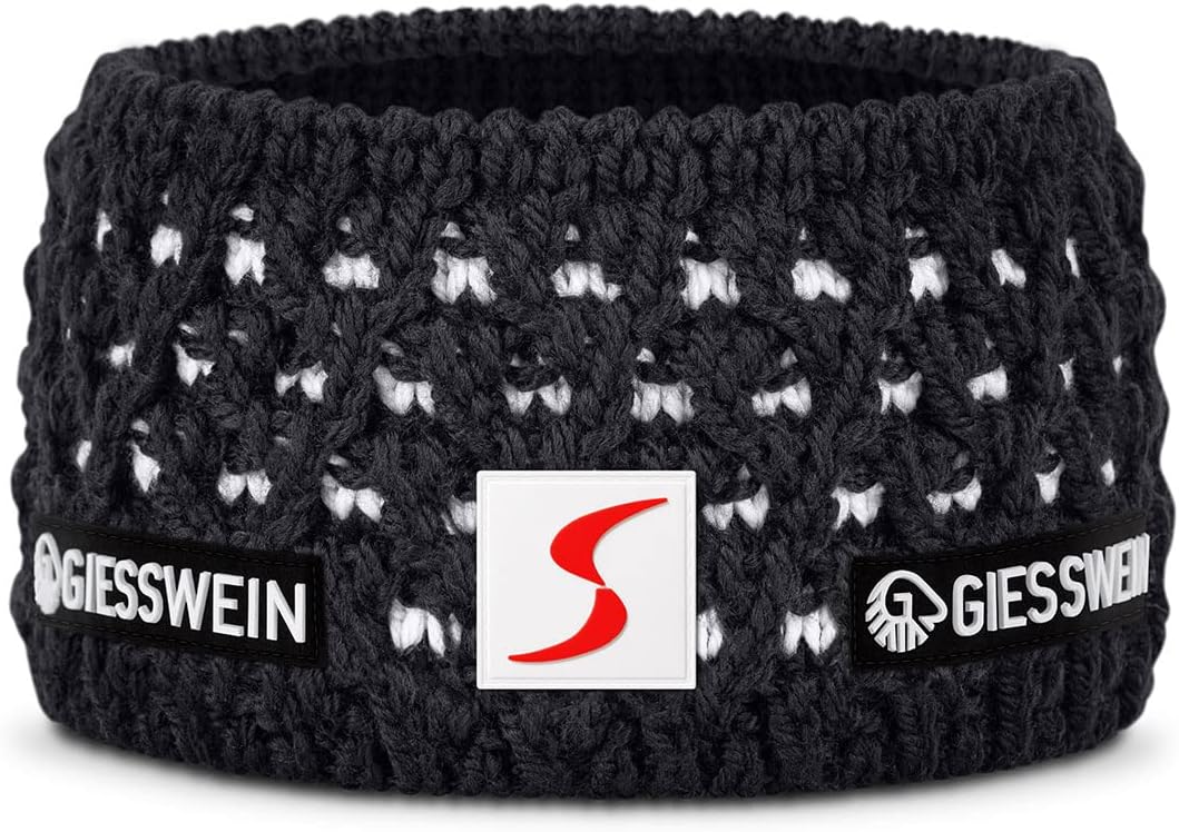 GIESSWEIN ÖSV Headband Adelboden - Ski Austria Merino Stirnband, Damen & Herren Ohrenwärmer aus Meri