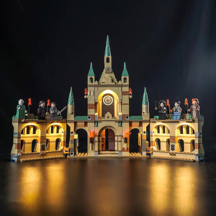 Led Licht Set für Lego 76415 Harry Potter Der Kampf um Hogwarts (Kein Lego), Dekorationsbeleuchtungs