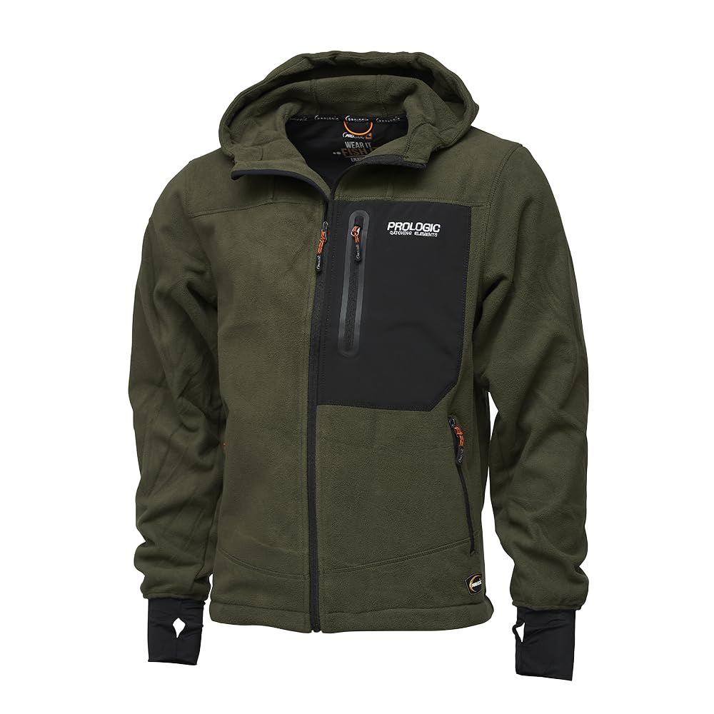 Prologic Fleecejacke Commander Fleece Jacket - Brown, XXL