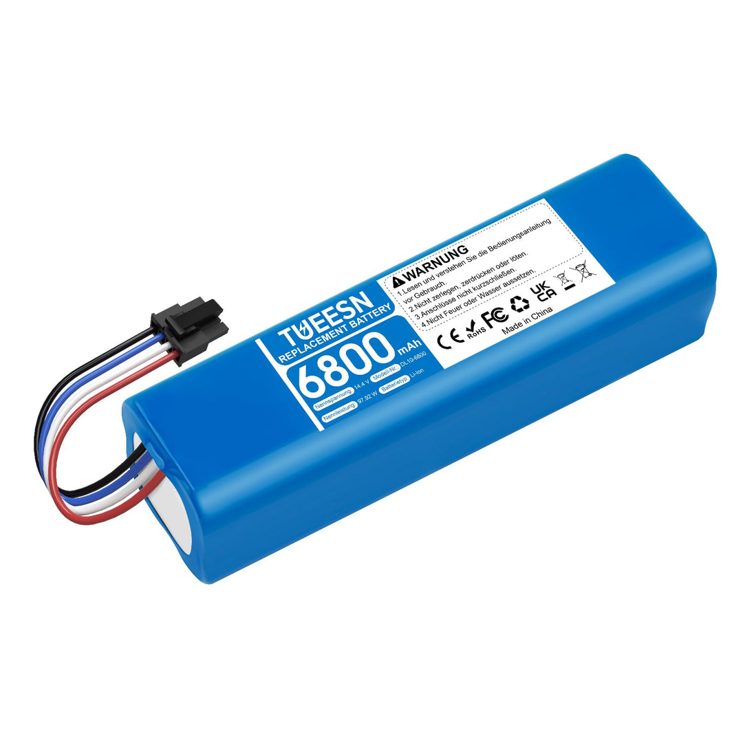 14,4V 6800mah Ersatzakku für Dreame L10s Ultra,D9 Pro D9 Max,D10/D10 Plus/D10s/L10/ L10s/Z10 Pro