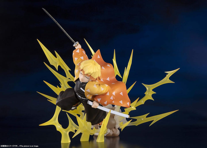 Bandai Tamashii Nations Kimetsu, Keine Yaiba, Zenitsu Agatsuma, Statuette, FiguartsZero, 21 cm, One