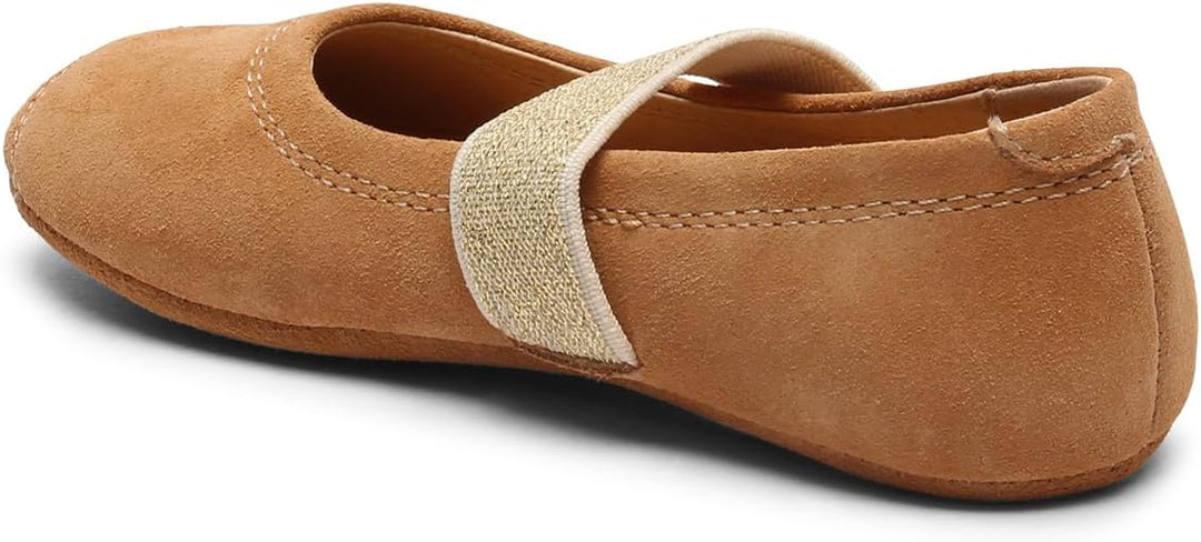 Bisgaard Mädchen Ballet Flat 24 EU Tan, 24 EU Tan