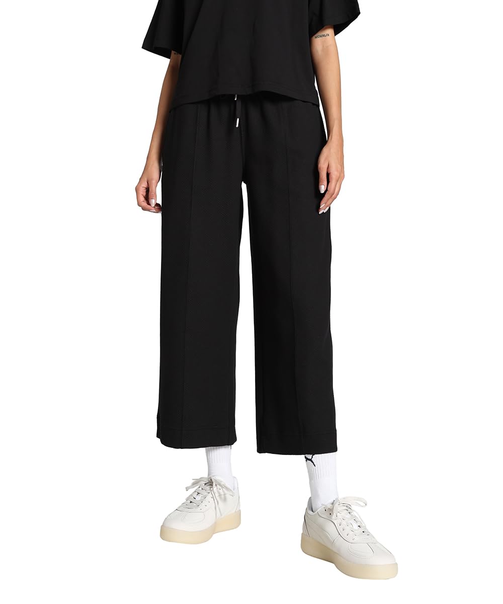 PUMA HER Damen Straight Leg Hose S Puma Black, S Puma Black