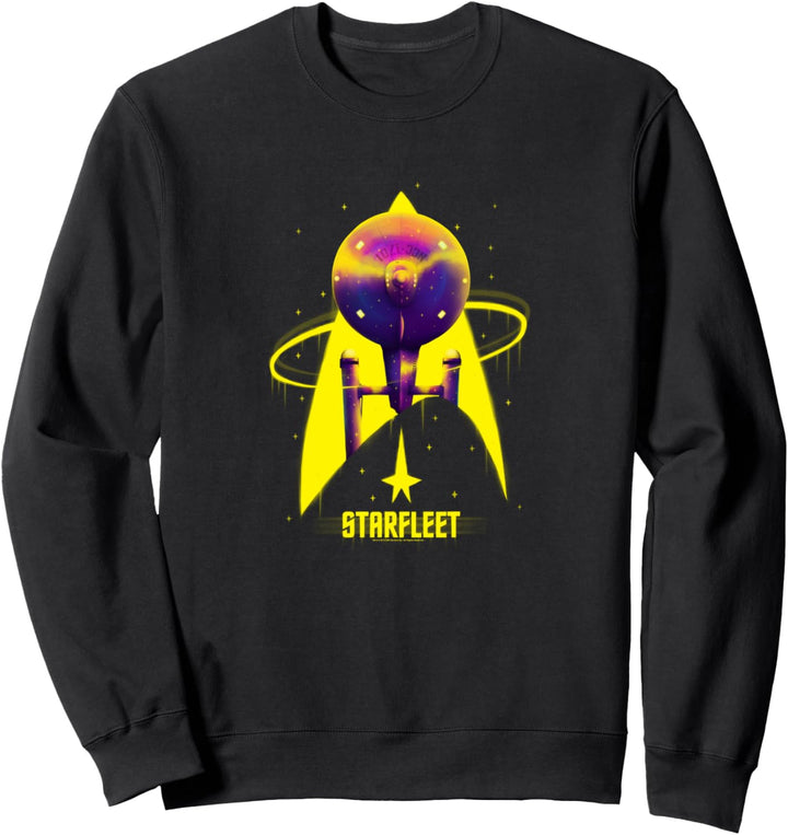 Star Trek: The Original Series Starfleet Yellow With Purple Sweatshirt