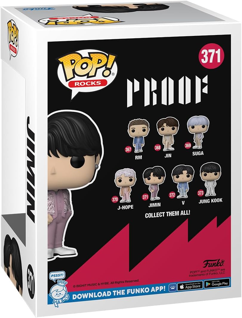Funko Pop! Rocks: BTS - Jimin - Vinyl-Sammelfigur - Geschenkidee - Offizielle Handelswaren - Spielze