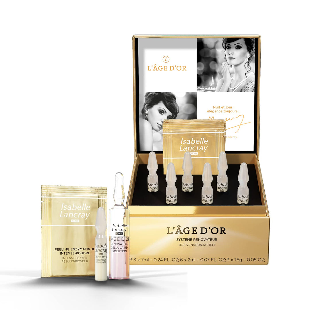 Isabelle Lancray L'âge d'or Systéme Renovateur - Luxuriöse 3 x 2-Tageskur zur Verfeinerung des Hautr