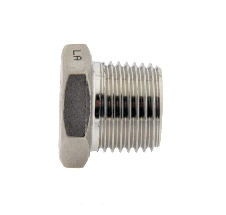 Verschlussstopfen mit Aussensechskant R 3", 16 bar Edelstahl Verschlusskappe 16 bar