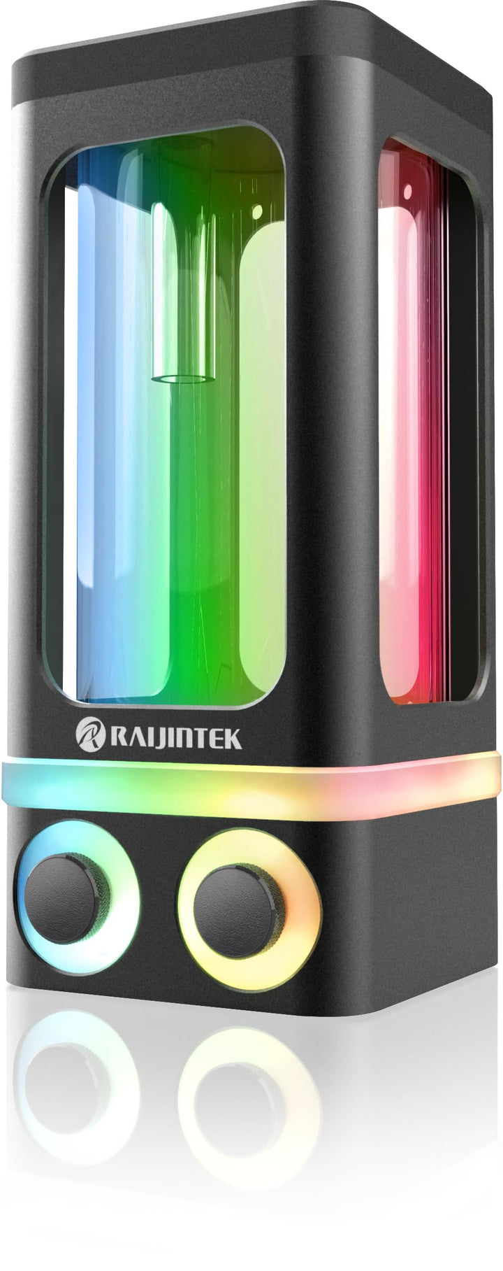 Raijintek Compatible ANTILA Pure R100A Ausgleichsbehälter, 172,5mm, ARGB - schwarz, R100A