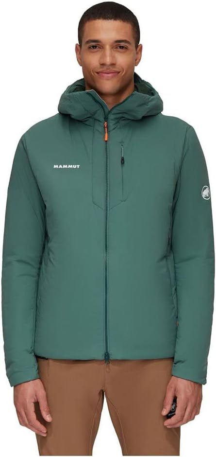 Mammut Herren Rime in Flex Hooded Jacket Men Daunenjacke (1er Pack) L dark jade, L dark jade