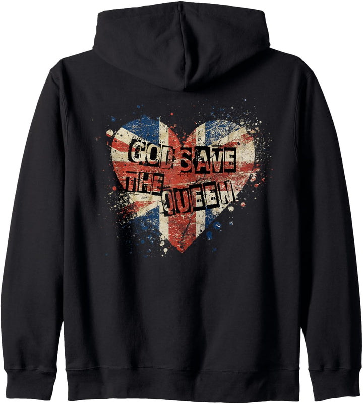 Queen Elizabeth Platin Jubiläum 70 Jahre Thronjubiläum 2022 Kapuzenjacke