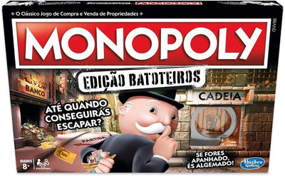Hasbro Monopoly Bathsteire, Mehrfarbig, Portugiesische Version
