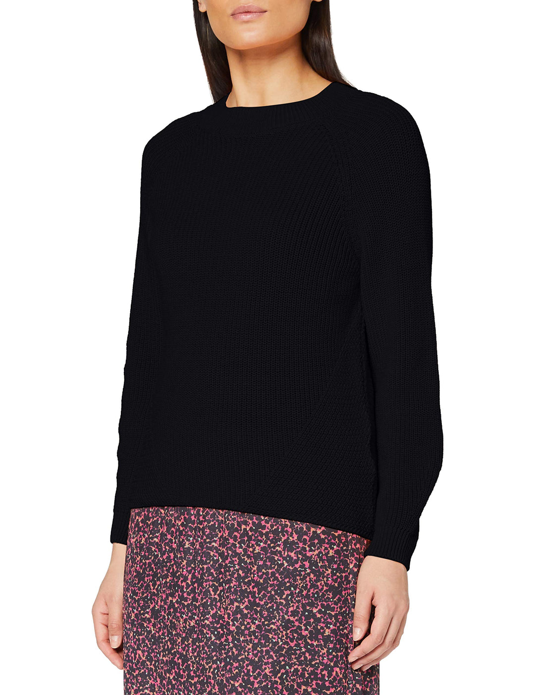 STREET ONE Damen Pullover 34 Dark Blue, 34 Dark Blue